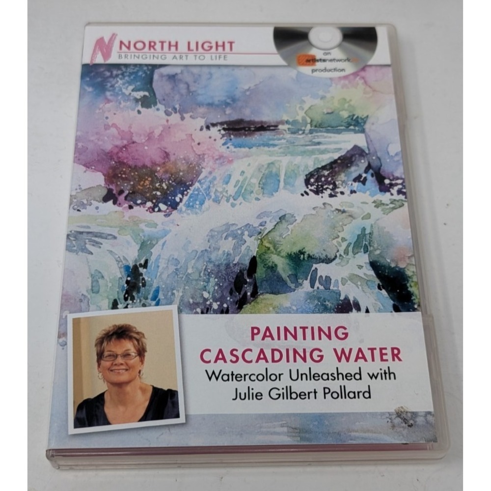 Painting Cascading Water Watercolor Unleashed by Julie Gilbert Pollard DVD Video